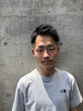 キャラクター(character) メンズ　ツーブロック　ショート