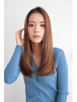 アグ ヘアー マロン梅田3号店(Agu hair marron) 軽さをプラスしたきれいめ艶ロング