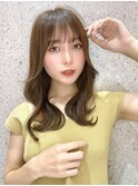 韓国風前髪×レイヤーカット【髪質改善/新宿/レイヤーカット】