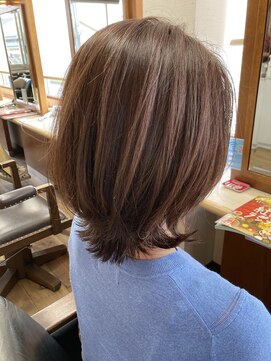 トップヘアー 玉島店(TOP HAIR) ウォームカラーミディ