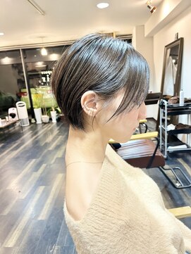 ヘアスペース クレール(hair space clair) 【clair 清水恭平】20代30代40代横顔美人ショート