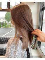 アース コアフュールボーテ 上越店(EARTH coiffure beaute) デザインインナーブリーチハイライトバレイヤージュ
