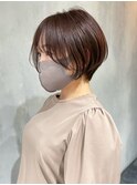 エアリーショート_グレージュカラーボブウルフ_ba388241