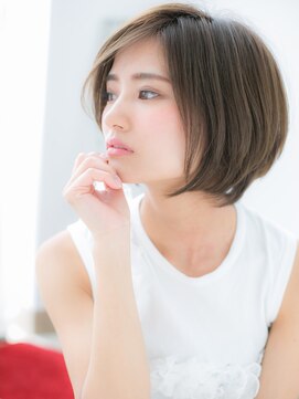 ドクターズ サロン ラブ(Dr's Salon LAB) 大人かわいい前下がり小顔エアリーショートf古河20代30代40代