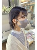 インナー/ベージュ/ボブ