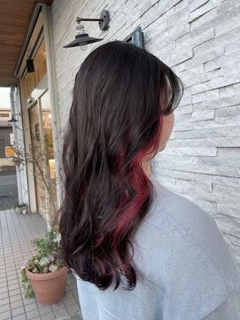 ソンリエ(SONRiE) ピンクインナーカラー