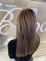 ヘアースペースブルーム ヒーロー 園田店(HAIR SPACE BLOOM hero) 【園田/シャドウルーツ】バレイヤージュカラー