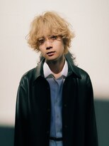 ヨー(Yoh-)&nbsp;【メンズハイトーン/阿部達哉】ブリーチ/マッシュウルフ/メンズ