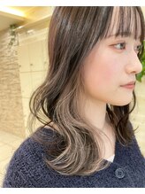 シークネクスト 八王子(SeeK NEXT) インナーカラー×ベージュ