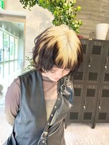 ヲタク(wotaku.)&nbsp;ルーツカラーデザインカラーハイトーンブリーチリタッチオンブレ