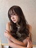 【イルミナカラー】カット＋イルミナカラー＋潤いトリートメント　￥9,975