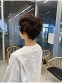 【自由が丘】short×curly
