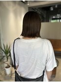 オトナの切りっぱなしボブ