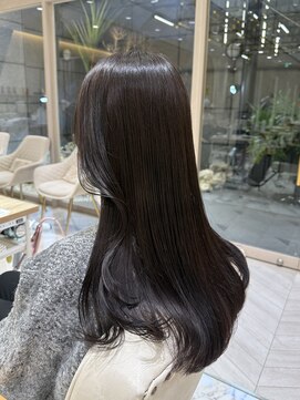 ゼスト フィーノ(ZEST fino) 【橋本姫奈】赤みなしグレージュカラー