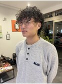くるくるウルフパーマ