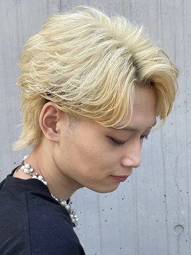 ロンド ローガン 名駅(Lond LOGAN) 【Lond LOGAN亀井】フェザーショート　センターパート　眉毛