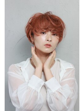 プレジールバイラファブリック(PLAISIR by LA FABRIQUE) 【下田】エアリーマッシュショート