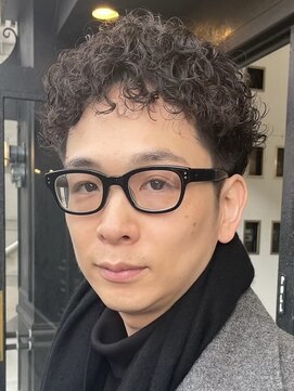 カムジーヘッドカミノウラ(COMEGHEAD KAMINOURA) ビジネスショートメンズマッシュツイストパーマツーブロック