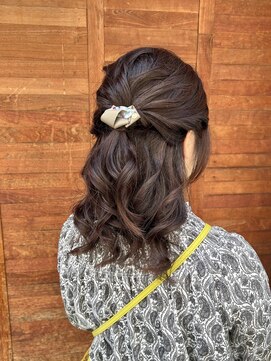 ブリッジ バイ ネオリーブ 綱島店(bridge by neolive) 日吉/綱島　ホワイトグレージュミニウルフデジタルパーマ