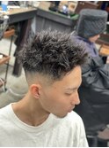 ハードツイスト/ツイストパーマ/ツーブロック