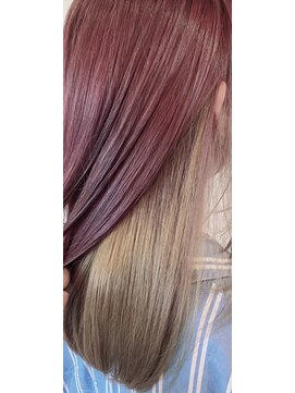 トゥーヘアー(too hair) インナーカラー☆自然ストレート[西葛西/西葛西駅]