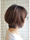40代50代60代×グラデーションボブ×イノアカラー