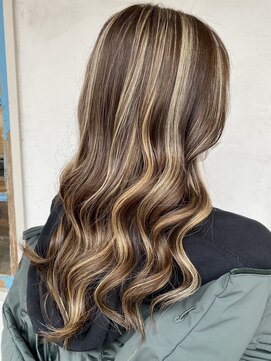 ヘアーアンドスパ パーム 東大宮店(hair and spa palm) ロングスタイル
