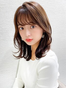 ラルユー 金山(LallYou) 大人可愛いナチュラルミディアムヘア