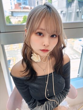 モナバイルーブル(MONA by Louvre) 【MONA】裾カラー/ダブルカラー/ブリーチ