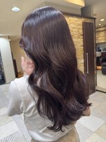 ファブ 千葉店(FaB)&nbsp;【ブリーチなしワンカラー×ラベンダーブラウン】