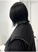#ミルクティーブロンド#ダークブルー#ワンホンレイヤー#髪質改善