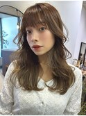 【シノハラナルミ】レイヤーカット/ブラウンアッシュ