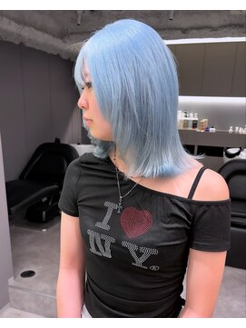 ロテ 名古屋 名駅店(Lote.) ミディアムヘア/デザインカラー/フェイスフレーミング/名古屋