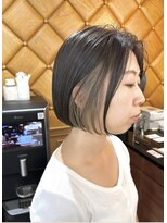 ベンジー 中目黒ii店(benji)&nbsp;ボブ×イヤリングカラー