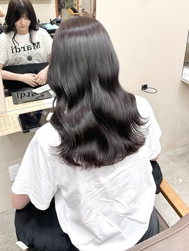 ノイ(noii) ラベンダーブラウン/透明感/ブリーチなし/名古屋/栄/伏見/丸の内