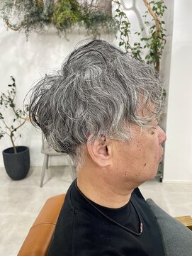 シーバイトリコ 市川(SEA by tricot) メンズ/スパイラルパーマ/イケおじ