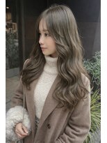 アース 豊橋店(HAIR&MAKE EARTH)&nbsp;ベージュロングスタイル