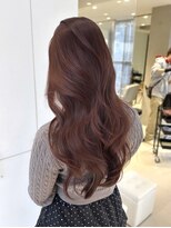 イヴ 原宿(I've)&nbsp;ピンクブラウン×レイヤーカット◎