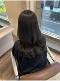 森崎ミルクティーブロンド/ダークブルー/デジタルパーマ/栄