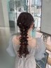 ※電話予約・持ち込みヘアアレンジ【結婚式やパーティー大切な日などに☆】