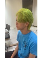 キャンバス バイ ネオリーブ 横浜西口(Canvas by neo.)&nbsp;横浜★メンズブリーチハイトーンメンズ体育祭カラー