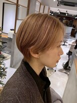 アカラ アネックス(acala annex)&nbsp;ピンクベージュショート【20代/30代/イルミナカラー/髪質改善】