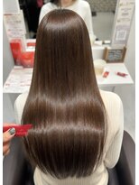 アウラ 近鉄八尾駅前店(Aura) 髪質改善×縮毛矯正で叶える艶髪ロング