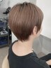【30代からのヘアケア】美フォルムカット+髪質改善カラー+TR ¥17270