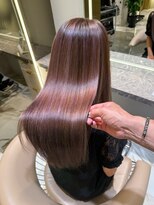 アース 渋谷店(HAIR&MAKE EARTH)&nbsp;艶感ロング美髪縮毛矯正