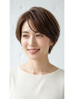 ソーエン バイ ヘッドライト 横須賀中央(soen by HEADLIGHT)&nbsp;☆丸み×くびれで女性らしく♪大人ショート　30代40代50代