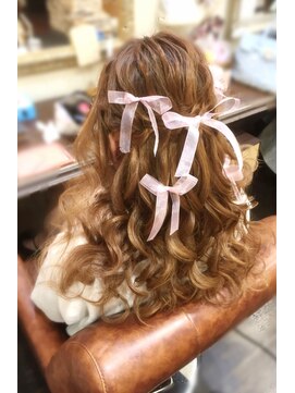 セットサロンエース(Set salon Ace) ふんわりハーフアップ★