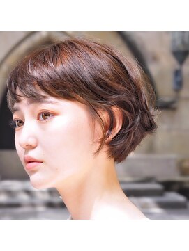 キタドコ パーソナルヘアスタイリストグループ 東大店(kitadoko) ☆大人かわいい×つやつや襟足すっきりショートボブ☆