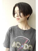 【morio 原宿】大人かっこいい黒髪ショート♪