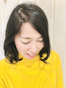 アズミー 自分らしく(As.me) 【As me】王道愛されエアリーミディパーマ